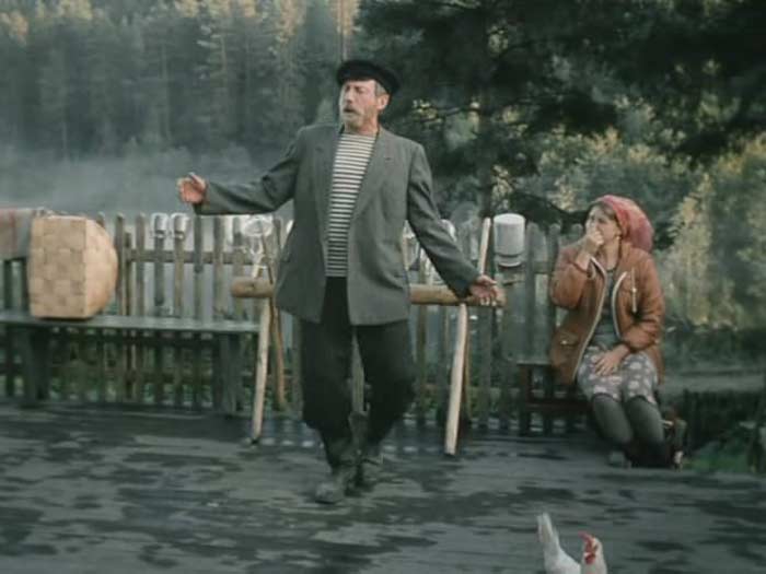 Сергей Юрский в фильме «Любовь и голуби»