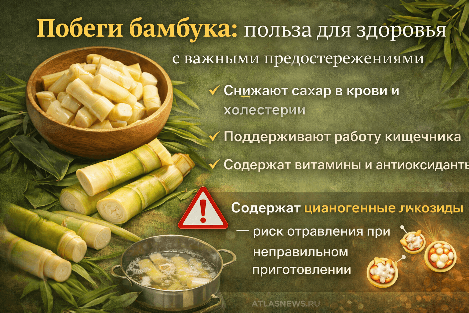 Побеги бамбука
