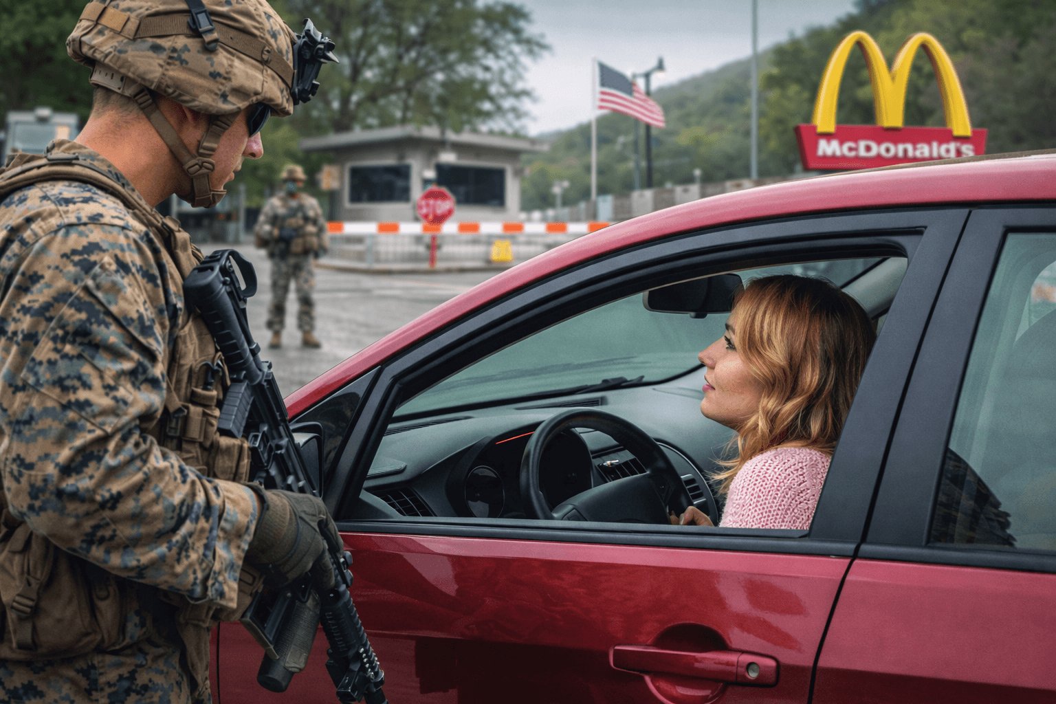 Россиянки перепутали McDonald’s с военной базой США и оказались под арестом