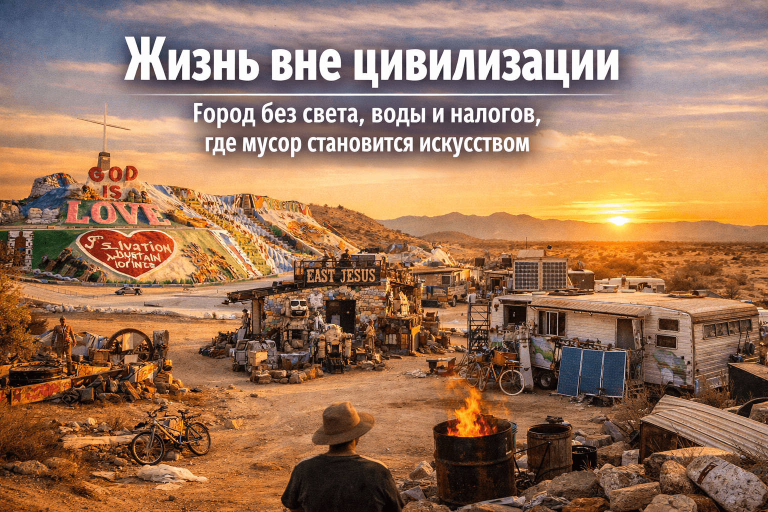 Свободный город Slab City в США